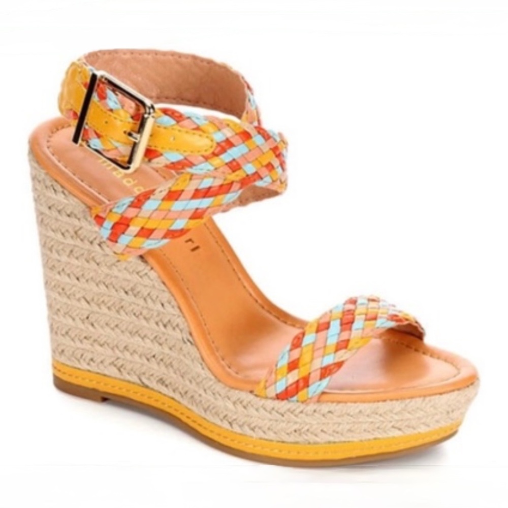 Madden Girl platform Wedge Espadrille Sandals